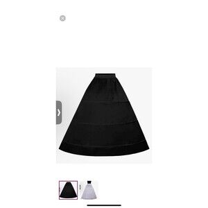 Black Petty Coat